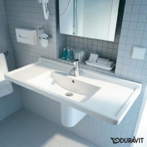 Полупьедестал для раковины Duravit Starck 3 0865150000 цвет белый-фото2