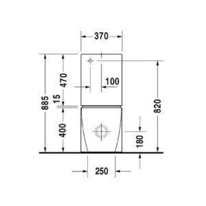 Бачок для унитаза Duravit Starck 2 0933000005 белый-фото2