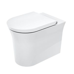 Чаша приставного унитаза Duravit White Tulip Rimless 2001090000 безободковая-фото1