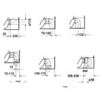 Чаша напольного унитаза Duravit Happy D.2 2134090000 белый-фото5