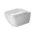 Подвесной унитаз чаша Duravit Happy D.2 Rimless 2222090000 безободковая белый-фото1