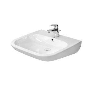 Раковина Duravit D-Code Vital 23126000002 600х555 мм цвет белый-фото1