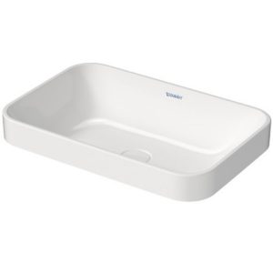 Раковина встраиваемая сверху Duravit Happy D.2 Plus 2359600000 600×400 мм цвет белый-фото1