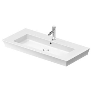 Раковина мебельная Duravit White Tulip 2363100000 1055х490 мм цвет белый-фото1