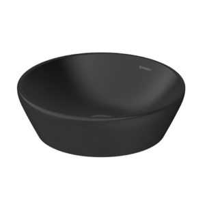Раковина накладная Duravit D-Neo 2371401370 ⌀ 400 мм антрацит матовый-фото1
