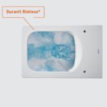 Подвесной унитаз чаша Duravit Vero Air Rimless 2525090000 безободковая белый-фото4