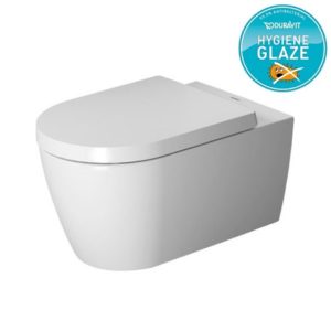 Подвесной унитаз чаша Duravit ME by Starck Rimless 2529092000 безободковая HygieneGlaze белый-фото1