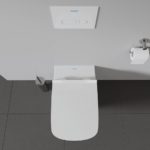 Подвесной унитаз чаша Duravit DuraStyle Rimless 2542090000 безободковая удлиненная белый-фото6