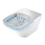 Подвесной унитаз чаша Duravit DuraStyle Rimless 2551090000 безободковая белый-фото3