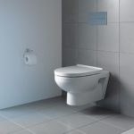 Подвесной унитаз чаша Duravit No.1 Rimless 2562090000 безободковая белый-фото4