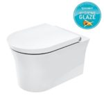Подвесной унитаз чаша Duravit White Tulip Rimless 2576092000 безободковая HygieneGlaze HygieneFlush-фото1