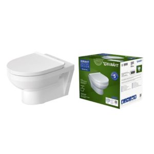 Унитаз подвесной Duravit No.1 Rimless 45620900A1 безободковый чаша 2562090000 с сиденьем SoftClose 0020790000-фото1