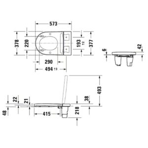 Крышка-биде Duravit SensoWash Starck F Plus 612000012000320-фото2