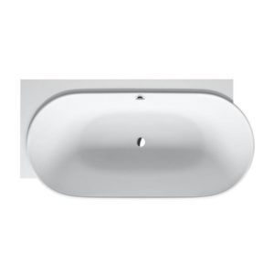 Ванна из композита Duravit Luv 180х95 700431000000000 угол слева цвeт белый-фото1