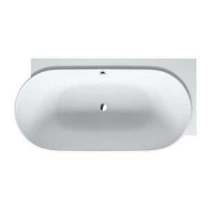 Ванна из композита Duravit Luv 180х95 700432000000000 угол справа цвeт белый-фото1