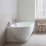 Ванна пристенная из композита Duravit Luv 180х95 700433000000000 цвeт белый-фото3