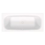 Ванна прямоугольная из композита Duravit Aurena 700550000000000 материал Durocast белый матовый 180х80-фото1