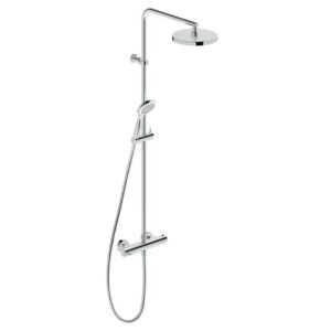 Душевая система Duravit B.2 B24280008010 термостат с верхним душем 250 хром-фото1
