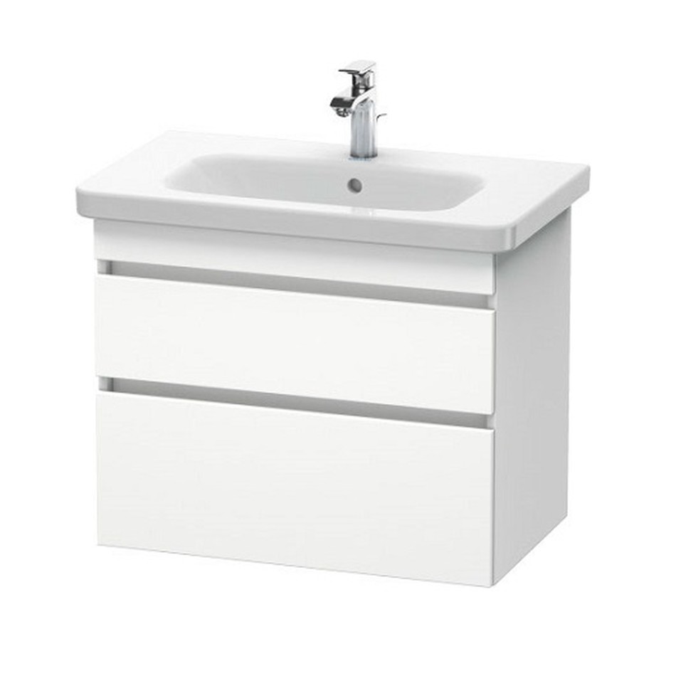 Тумба под раковину Duravit DuraStyle DS648102222 белый 730х610х448 мм-фото1 Тумба под раковину Duravit DuraStyle DS648102222 белый 730х610х448 мм-фото1