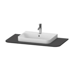 Столешница для тумбы Duravit Happy D.2 Plus HP031E08080 1000×550 мм Graphit Super Matt-фото1