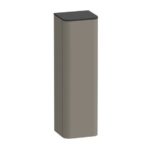 Шкаф высокий Duravit Happy D.2 Plus HP1261L9292 левый 400x360x1336 мм Stone Grey Satin Matt-фото1