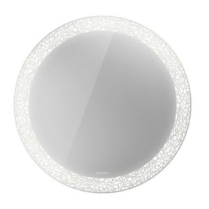 Зеркало с подсветкой Duravit Happy D.2 Plus HP7481G0000 ⌀900 мм декор Organic-фото1