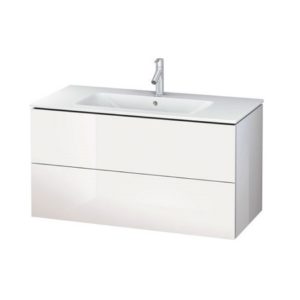Тумба под раковину Duravit L-Cube LC624202222 белый глянцевый 1020х481х550 мм-фото1