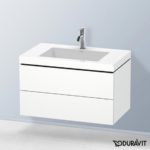 Тумба с раковиной Duravit L-Cube LC6927O1818 белый матовый 800х480х500 мм-фото3
