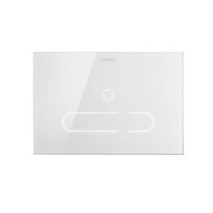 Клавиша смыва Duravit Durasystem A2 WD5003012000 бесконтактная белое стекло-фото1