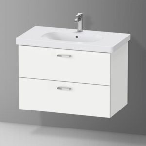 Тумба под раковину Duravit XBase XB619001818 белый матовый 800х458х560 мм-фото1