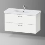 Тумба под раковину Duravit XBase XB619301818 белый матовый 1000х458х560 мм-фото1