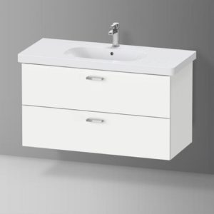 Тумба под раковину Duravit XBase XB619301818 белый матовый 1000х458х560 мм-фото1