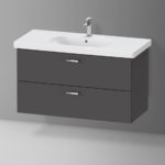 Тумба под раковину Duravit XBase XB619304949 графит матовый 1000х458х560 мм-фото1