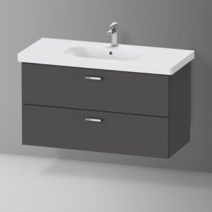 Тумба под раковину Duravit XBase XB619304949 графит матовый 1000х458х560 мм-фото1