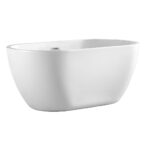 Ванна акриловая Azario BLANCA 1700x750x580 отдельностоящая комплект цвет белый AZ-6602-17075-фото1