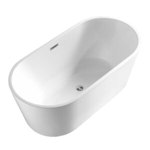 Ванна акриловая Azario RICH 1500x750x580 отдельностоящая комплект цвет белый AZ-6605-15075-фото2