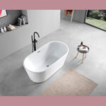 Ванна акриловая Azario RICH 1500x750x580 отдельностоящая комплект цвет белый AZ-6605-15075-фото5