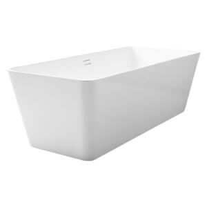 Ванна акриловая Azario MELADO 1700х730х560 отдельностоящая комплект белый AZ-7001-17W-фото1