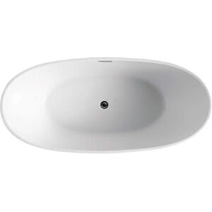 Ванна акриловая Azario GLASGOW 1800х800х665 отдельностоящая комплект цвет белый GLA18080-фото2