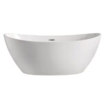 Ванна акриловая Azario GLASGOW 1800х800х665 отдельностоящая комплект цвет белый GLA18080-фото3