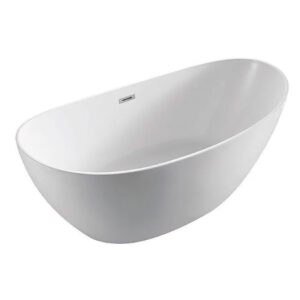 Ванна акриловая Azario GLASGOW 1800х800х665 отдельностоящая комплект цвет белый GLA18080-фото1