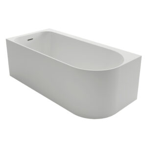 Ванна акриловая Azario LUTON 1700x800x580 пристенная комплект левая белая LUT17080 L-фото1